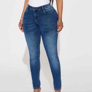 Long Tall Sally Medium Was Skinny Stretchy Jeans Size 24